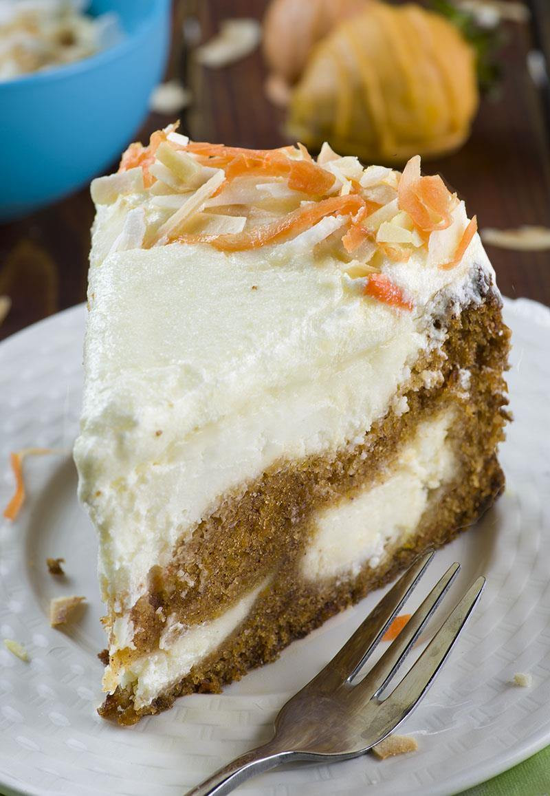 Dinner And Desserts
 Carrot Cake Cheesecake Easter version