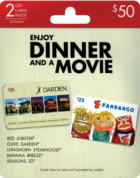 Dinner And Movie Gift Card
 Pinterest • The world’s catalog of ideas
