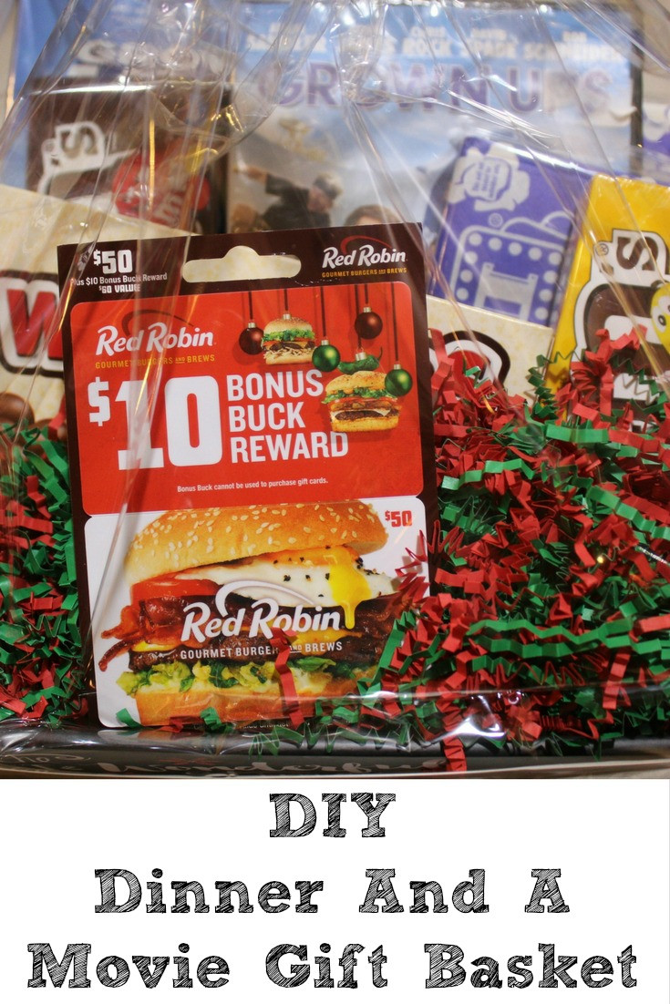 Dinner And Movie Gift Card
 DIY Dinner And A Movie Gift Basket Idea Penny Pincher Jenny