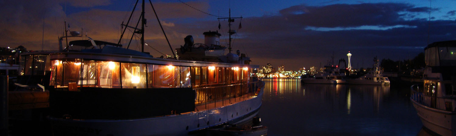 Dinner Cruise Seattle
 Seattle Dinner Cruise & Catering aboard the 87ft classic