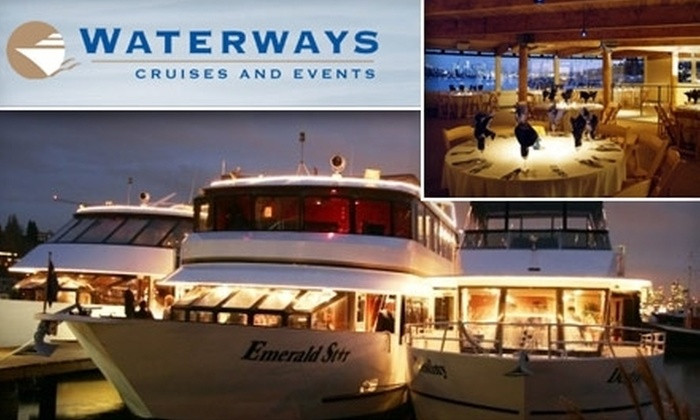 Dinner Cruise Seattle
 $50 for a Four Course Dinner Cruise of Seattle s Lakes