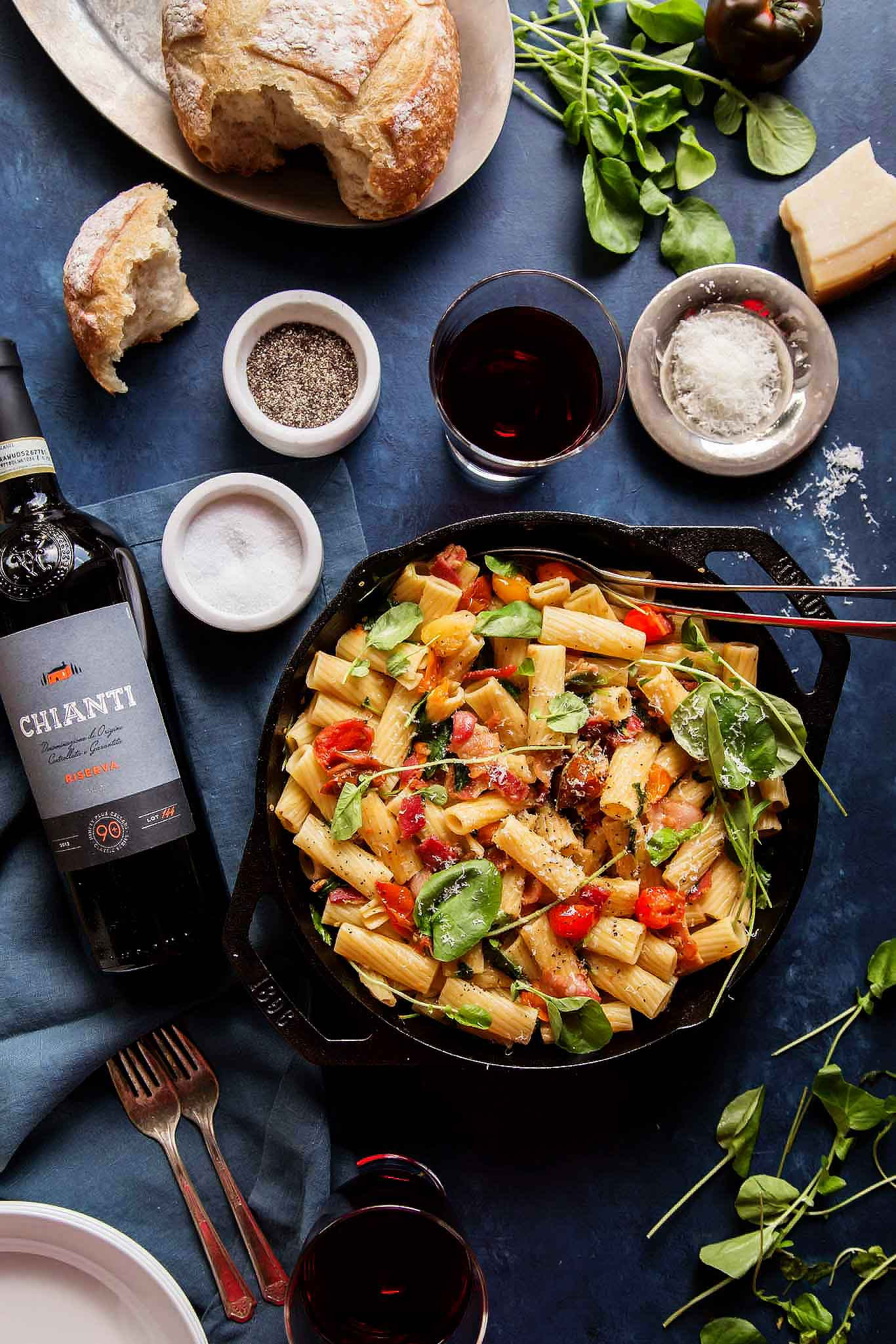 Dinner Date Recipe
 30 Minute BLT Pasta $30 Date Night