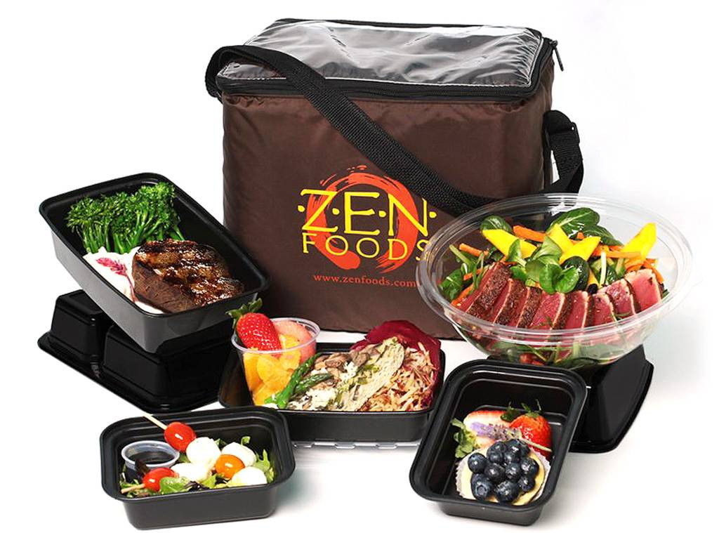 Dinner Delivery Service
 Z E N Foods from 8 Healthy Meal Delivery Services Celebs