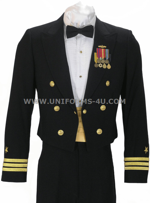 Dinner Dress Blues
 US NAVY DINNER DRESS BLUE OFFICER UNIFORM