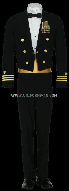 Dinner Dress Blues
 USCG DINNER DRESS BLUE JACKET