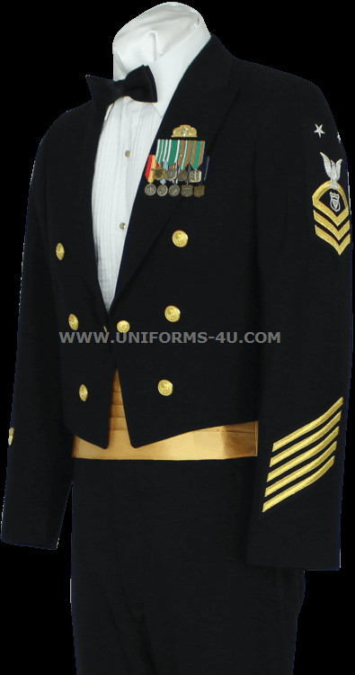 Dinner Dress Blues
 USCG DINNER DRESS BLUE JACKET