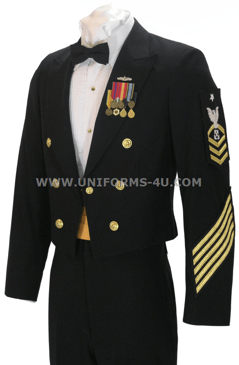 Dinner Dress Blues
 US NAVY DINNER DRESS BLUE ENLISTED CPO UNIFORM