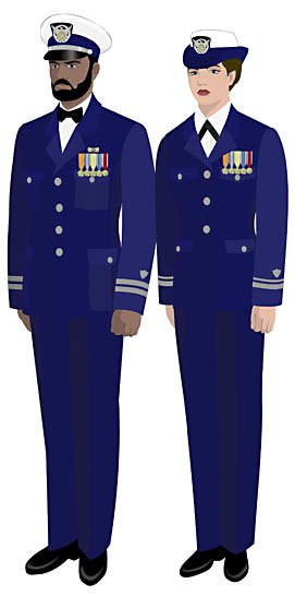 Dinner Dress Blues
 Mess dress Howling Pixel