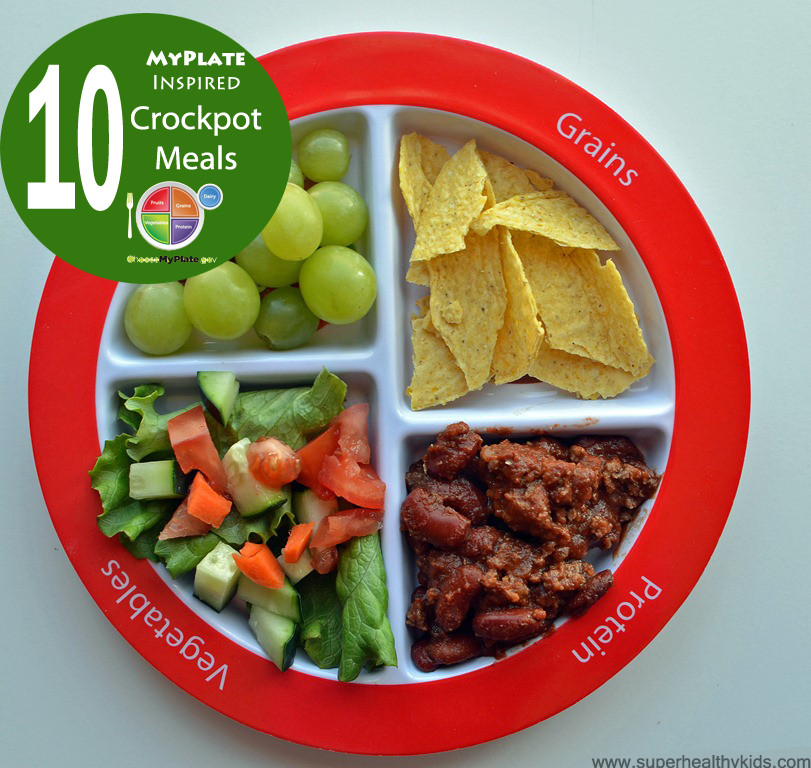 Dinner For Kids
 Top 10 Healthy MyPlate Inspired Crockpot Meals