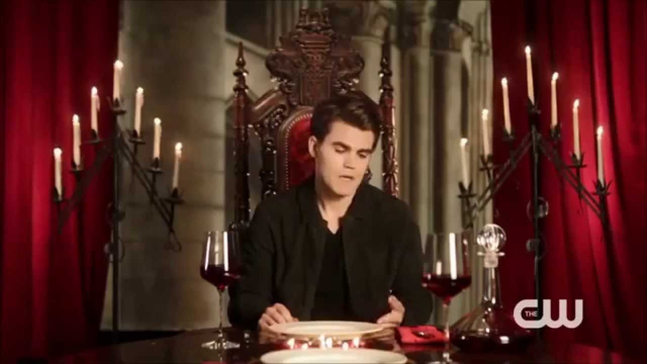 Dinner For Vampire
 The Vampire Diaries My Dinner With Paul Wesley