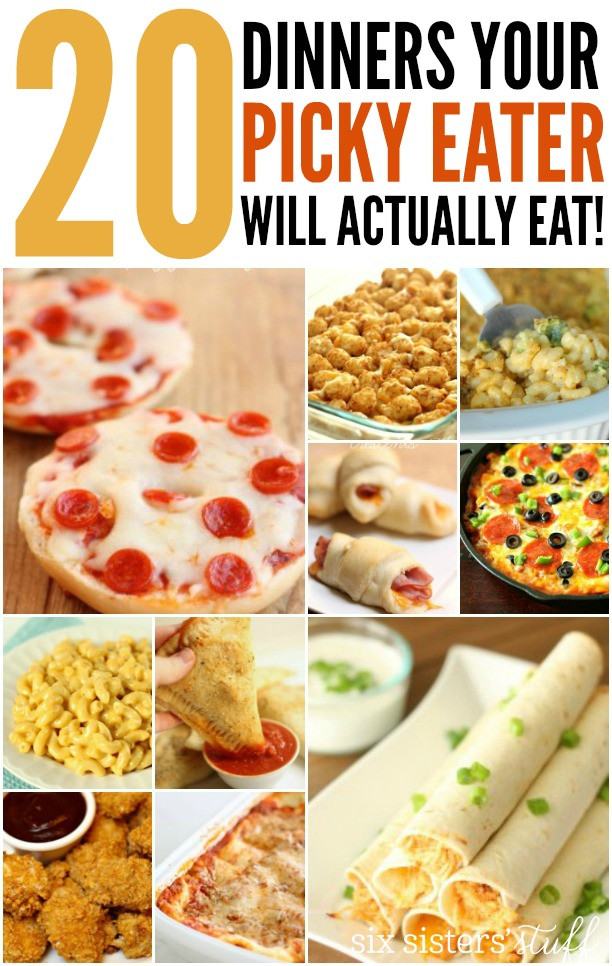 Dinner Ideas For Picky Eaters Adults
 20 Dinner Recipes For Picky Eaters