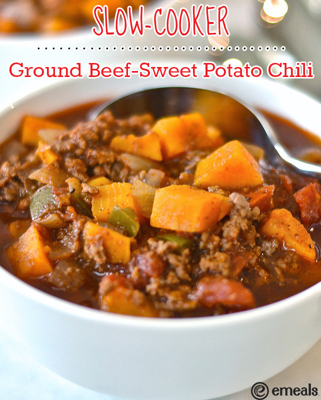 Dinner Ideas With Ground Beef And Potatoes
 Paleo Slow Cooker Ground Beef Sweet Potato Chili — The