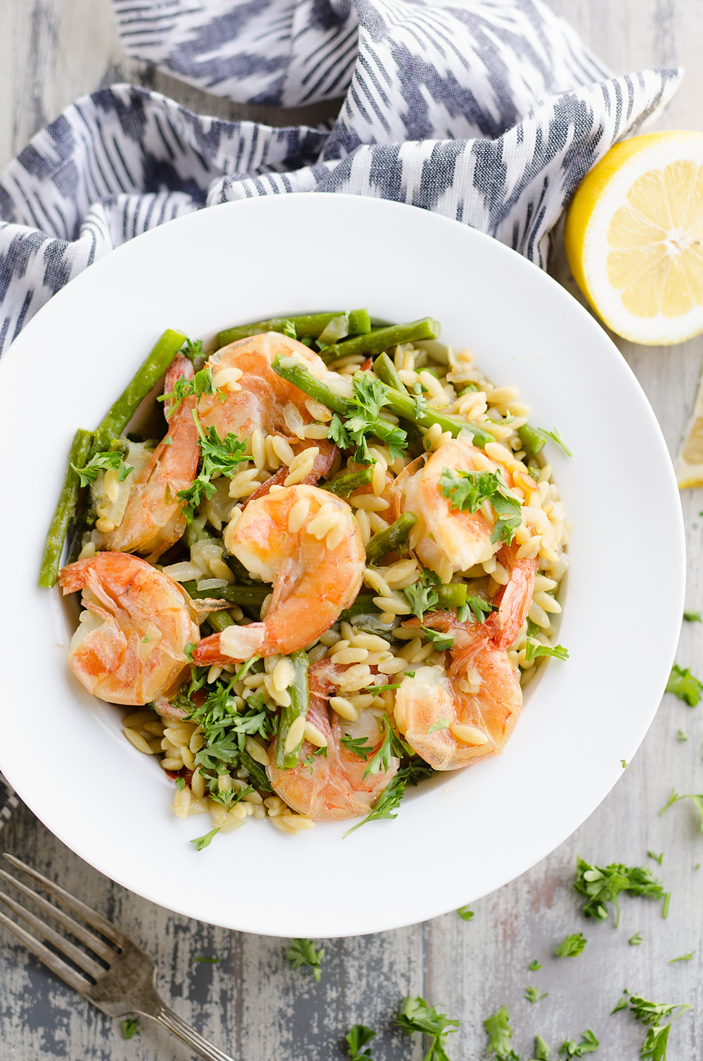 Dinner In An Instant
 Pressure Cooker Lemon Butter Shrimp & Orzo Dinner