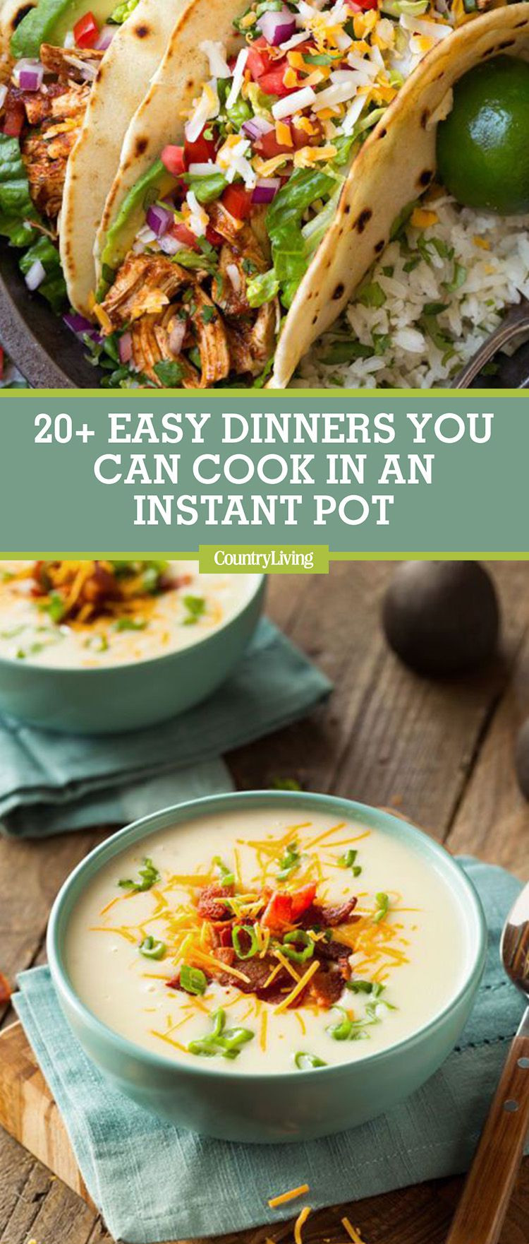 Dinner In An Instant
 26 Best Instant Pot Recipes Easy Meals to Make in an