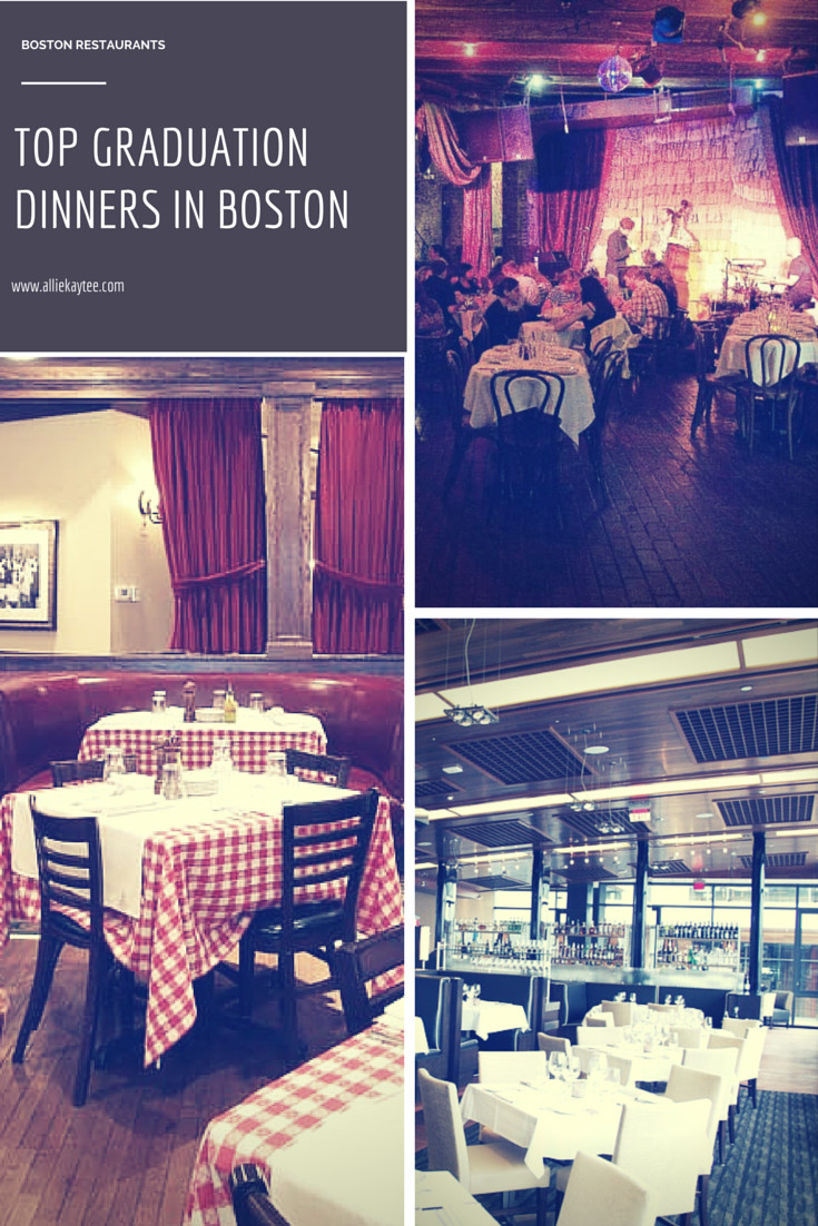 Dinner In Boston
 3 Top Restaurants for Graduation Dinner in Boston