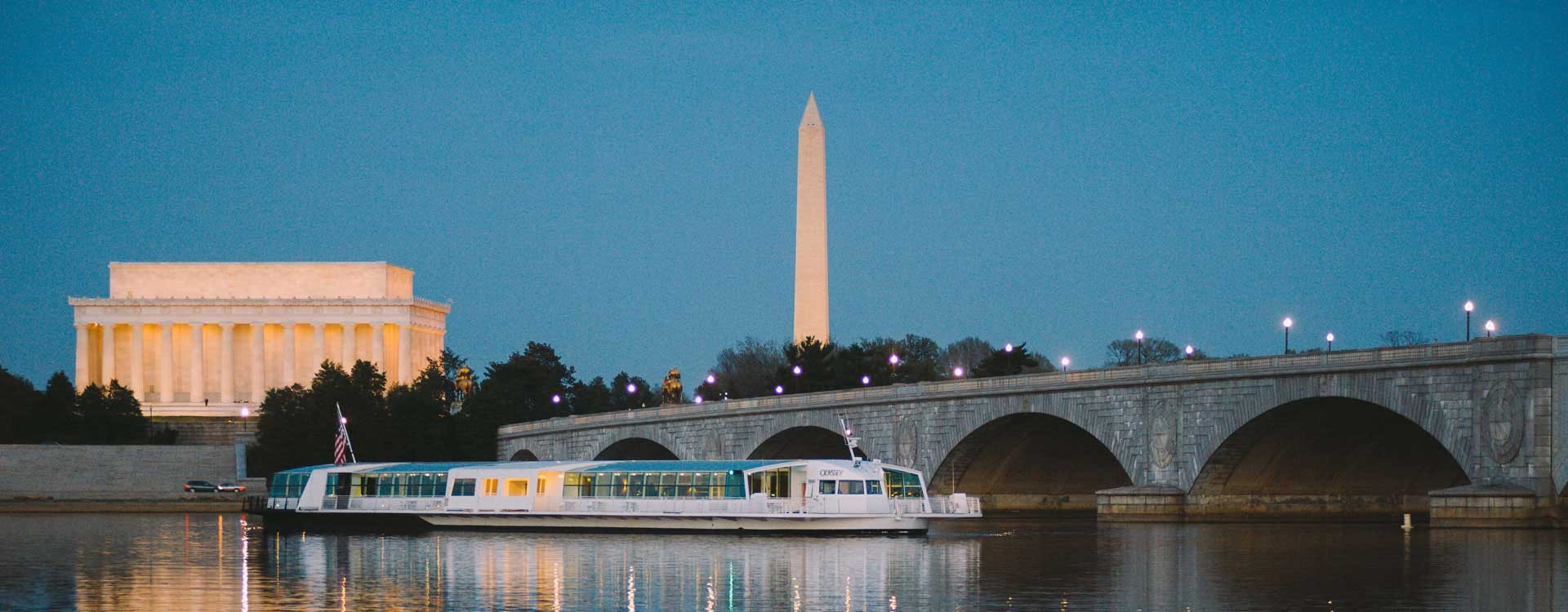 Dinner In D.C
 Odyssey Washington DC Lunch Brunch and Dinner Cruises
