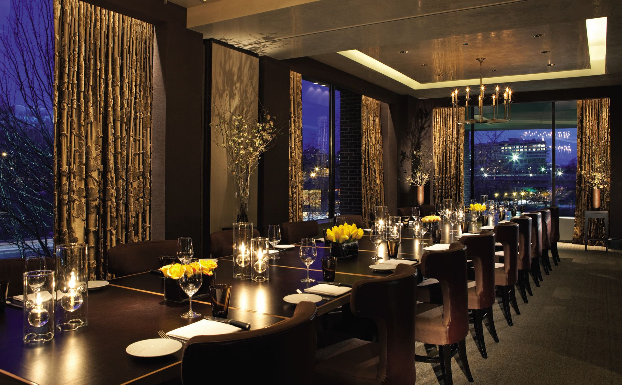 Dinner In D.C
 Bourbon Steak private dining room at the Four Seasons