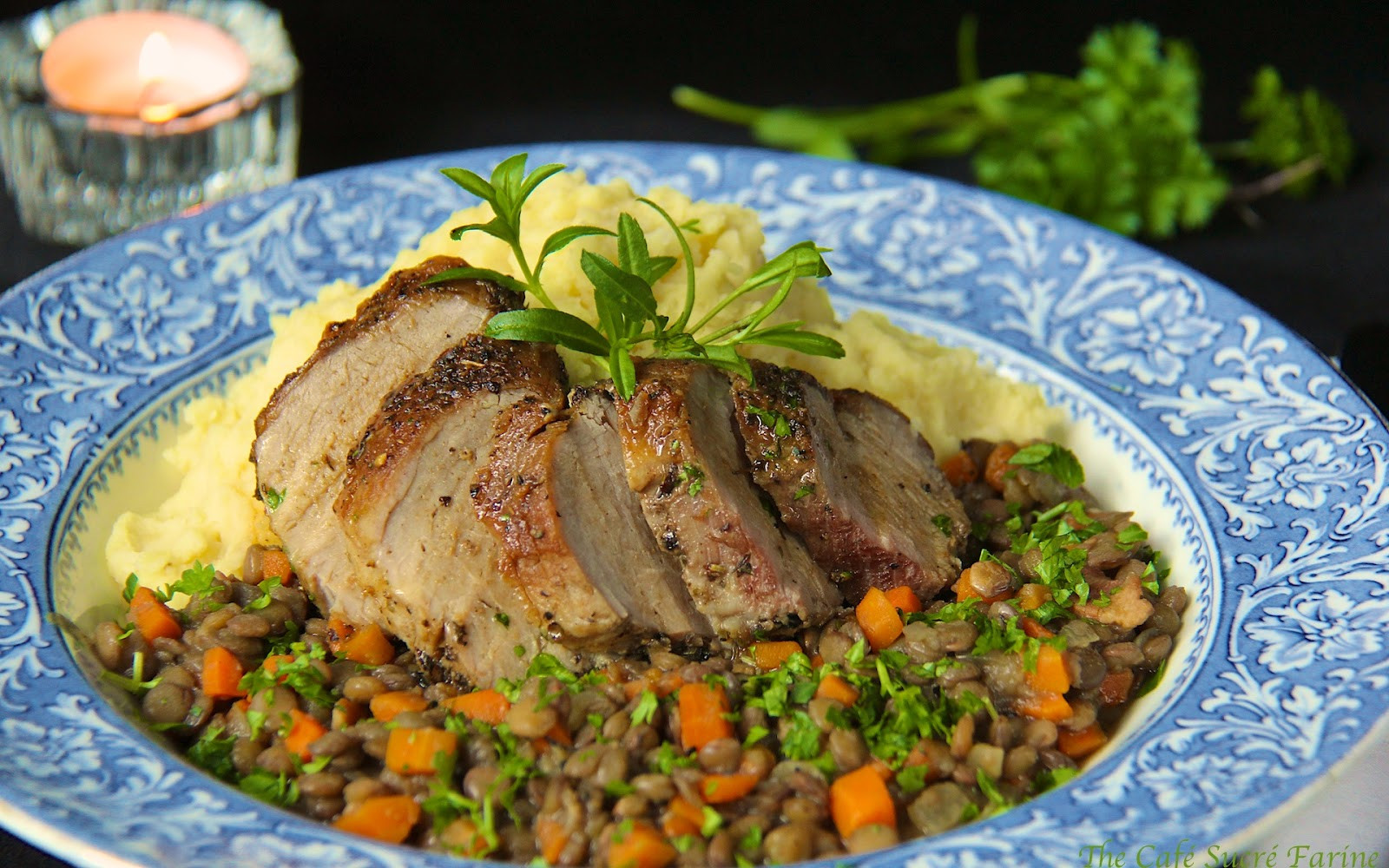 Dinner In French
 A French Country Farmhouse Dinner Herbes de Provence