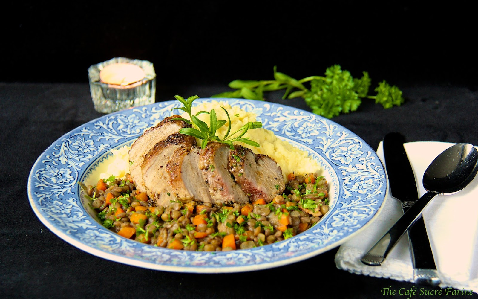 Dinner In French
 A French Country Farmhouse Dinner Herbes de Provence