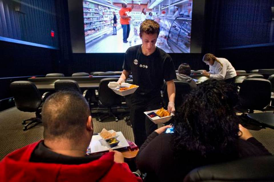 Dinner Movie Theater
 Rocklin theater now offers dinner and a movie in style