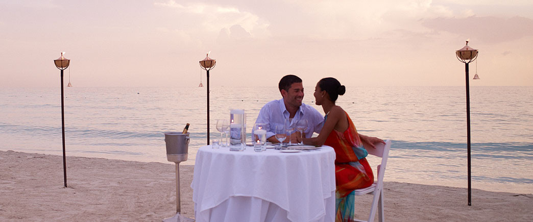 Dinner On The Beach
 Private Dining on the Beach