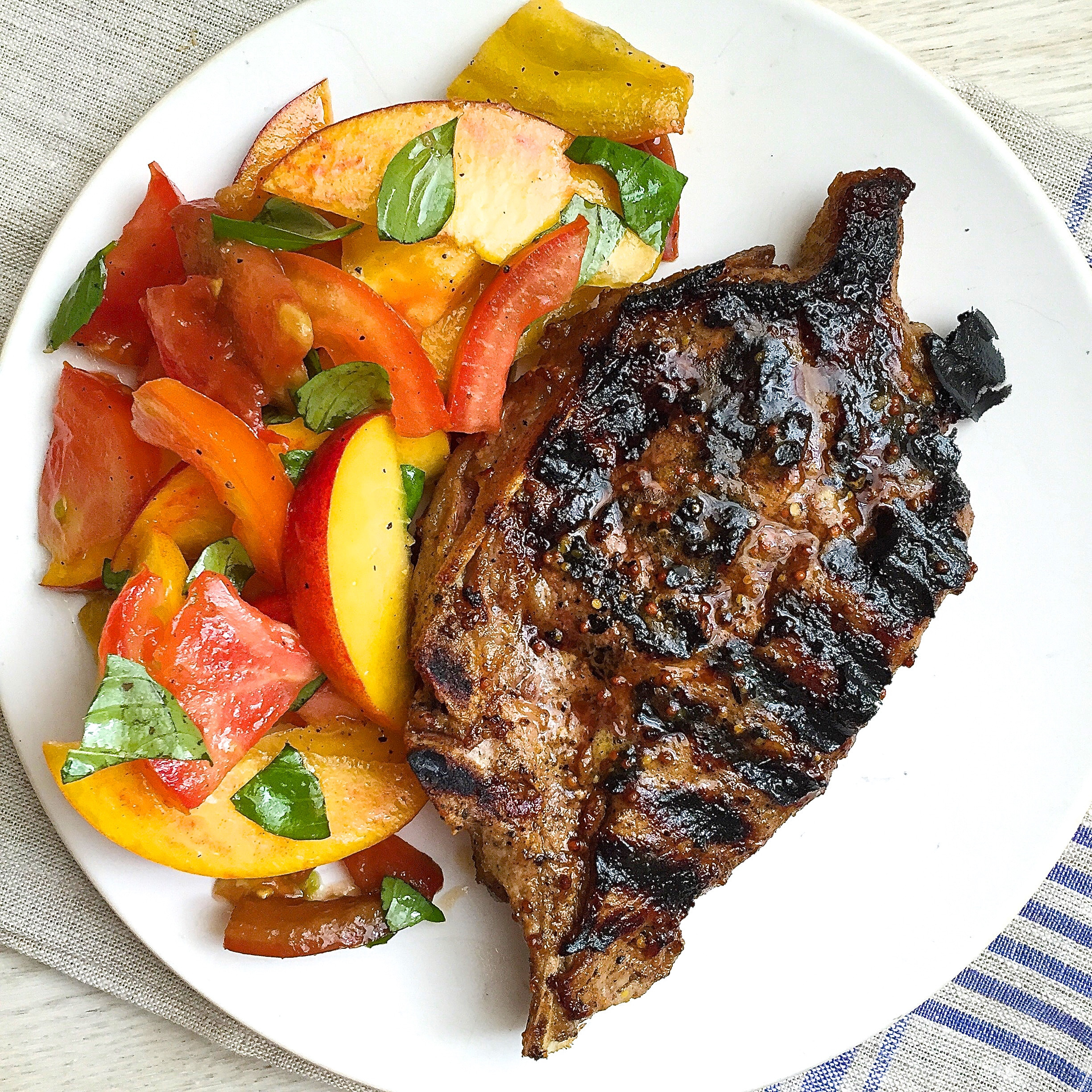 Dinner On The Grill
 Best Dijon Grilled Pork Chops Recipe How to Make Dijon