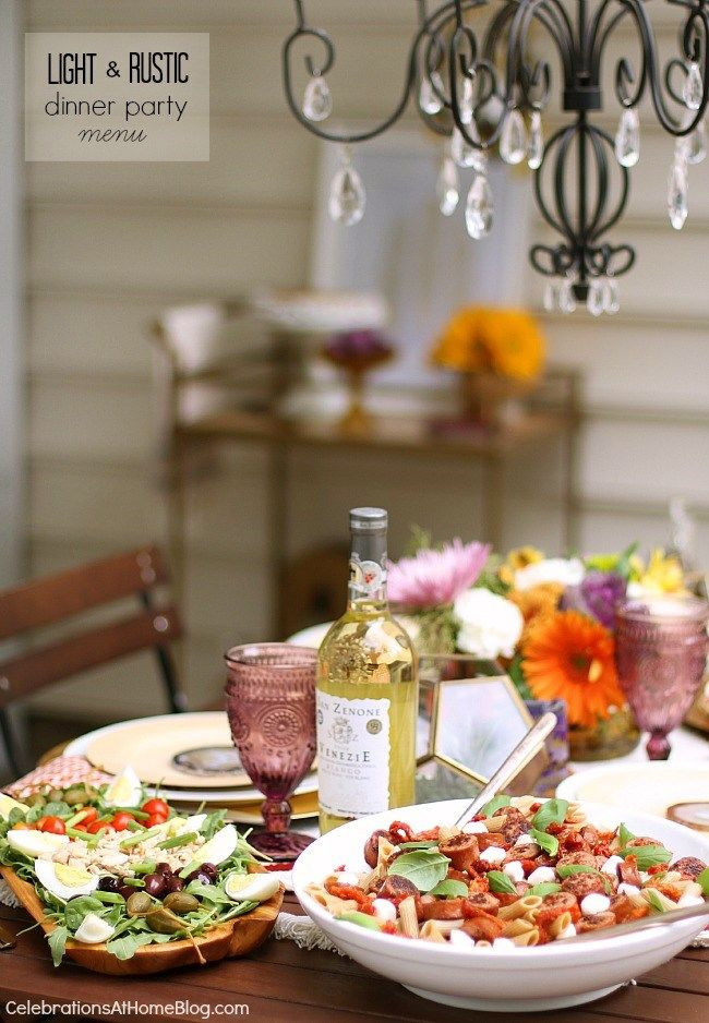 Dinner Party Menu For 6
 Best 25 Casual dinner parties ideas on Pinterest