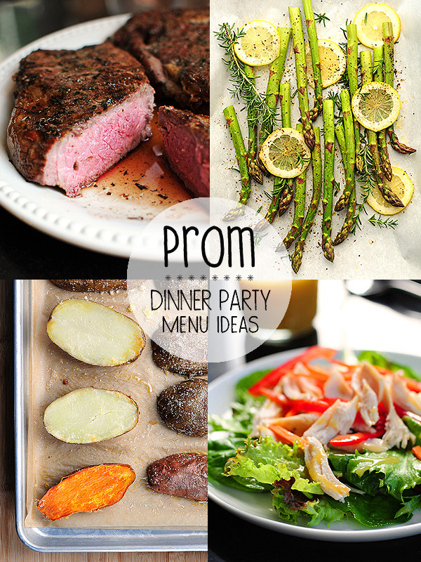 Dinner Party Menu Ideas
 Prom Night Menu Ideas