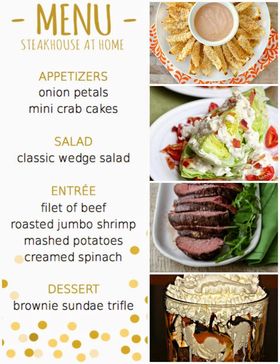 Dinner Party Menu Ideas
 Prepping Parties Dinner Party Menus