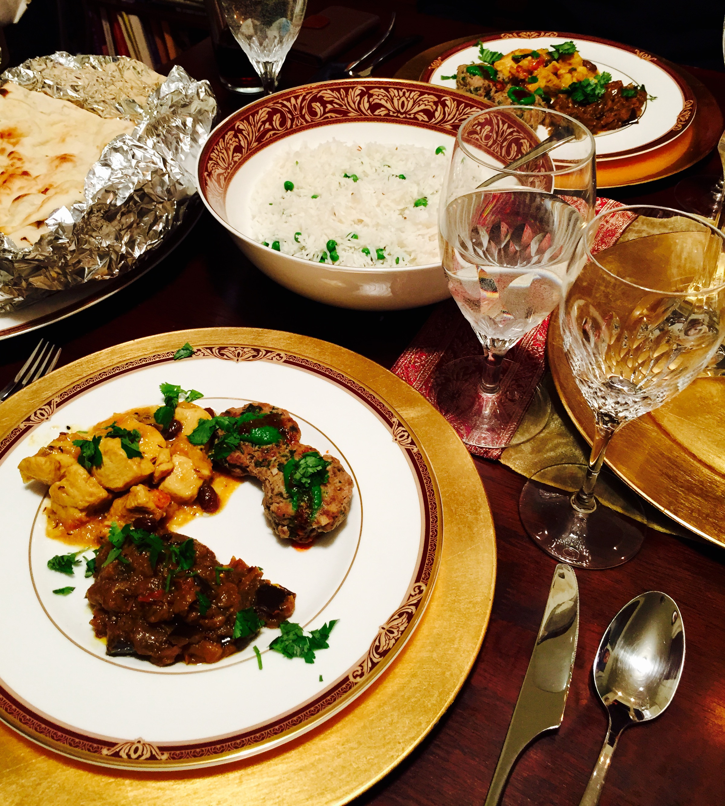 Dinner Party Recipes
 Hosting an Elegant Indian Dinner Party