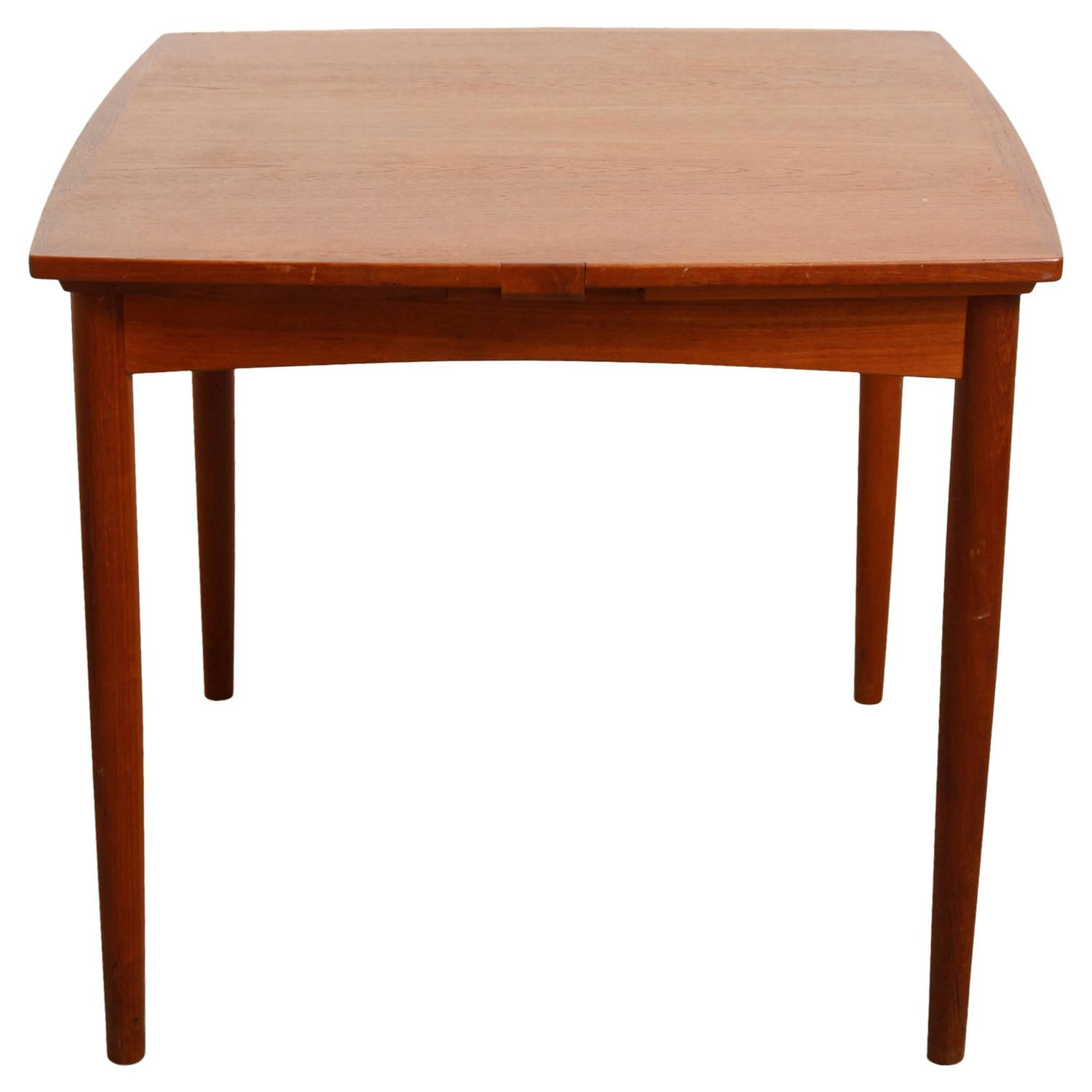 Dinner Table Game
 Poul Hundevad Convertible Teak Game or Dining Table at 1stdibs