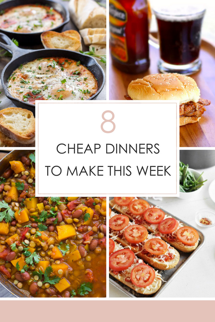 Dinner This Week
 8 Cheap Dinners to Make This Week Frugal Fanatic