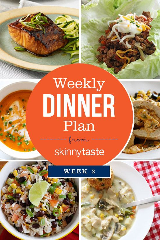 Dinner This Week
 17 Best images about Skinnytaste Meal Plan on Pinterest