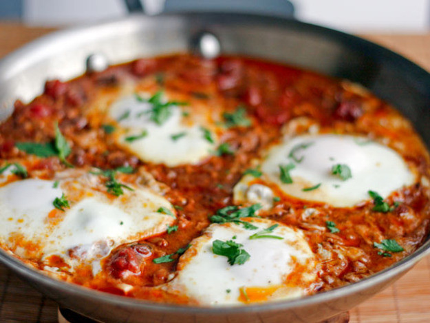 Dinner With Eggs
 Dinner Tonight Moroccan Ragout with Poached Eggs Recipe