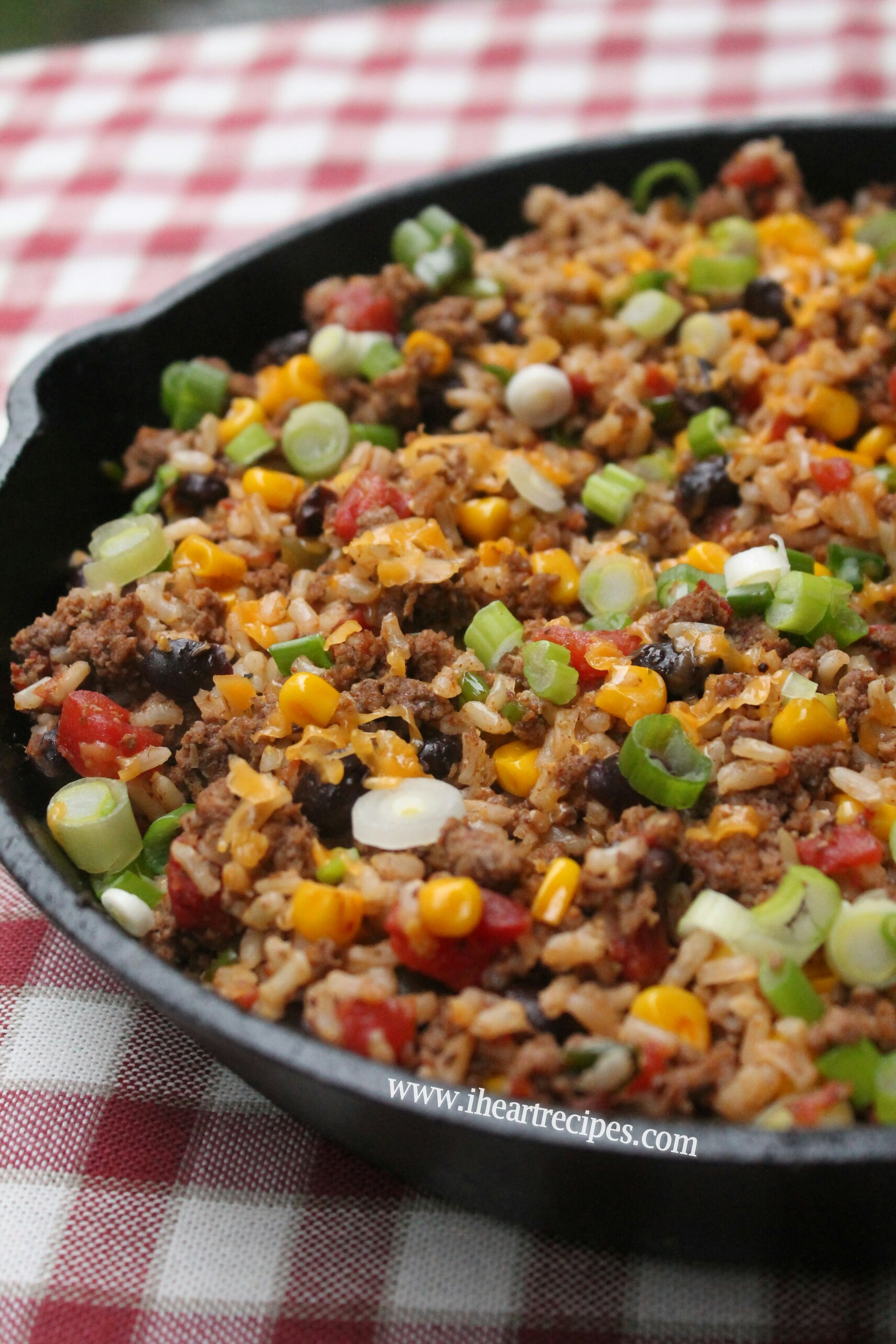Dinner With Ground Beef
 Tex Mex Beef Skillet