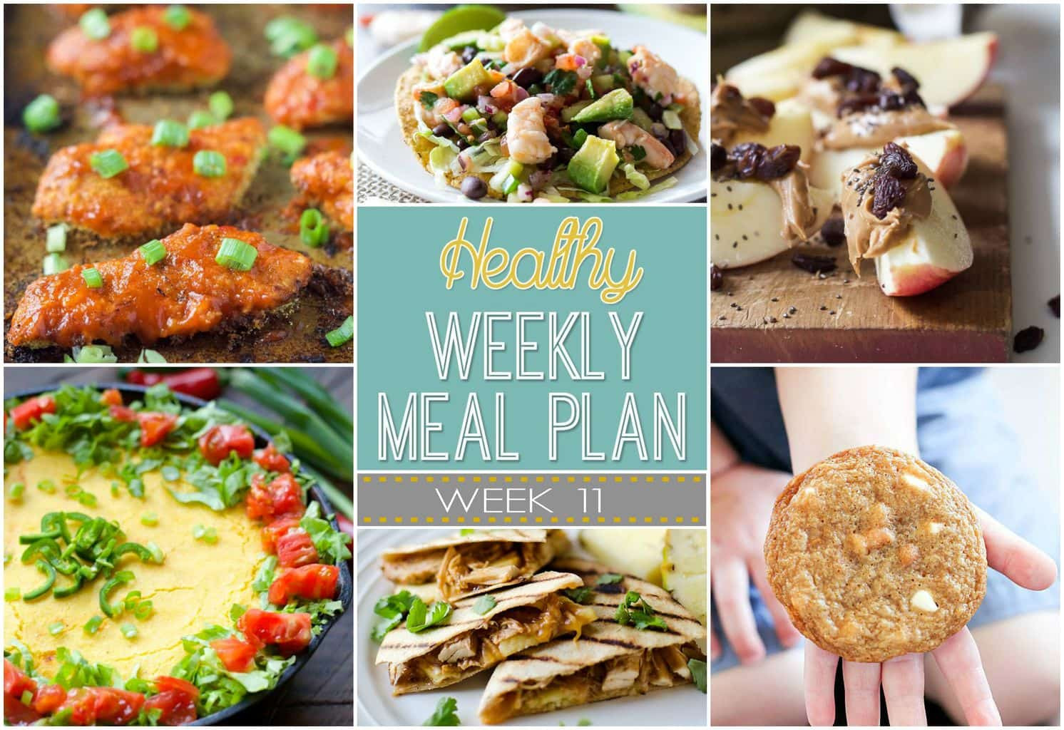 Dinners Ideas For The Week
 Healthy Weekly Meal Plan 11 Yummy Healthy Easy