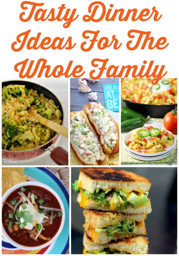 Dinners Ideas For The Week
 Tasty Dinner Ideas For The Whole Family Weekly Meal Plan