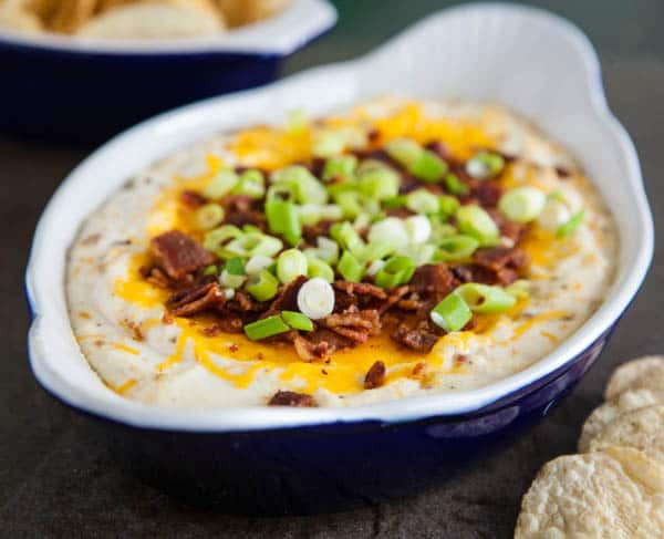 Dip Dip Potato Chip
 Eclectic Recipes Loaded Potato Chip Dip