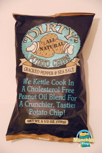Dirty Potato Chips
 Dirty Chips Cracked Pepper and Sea Salt Review