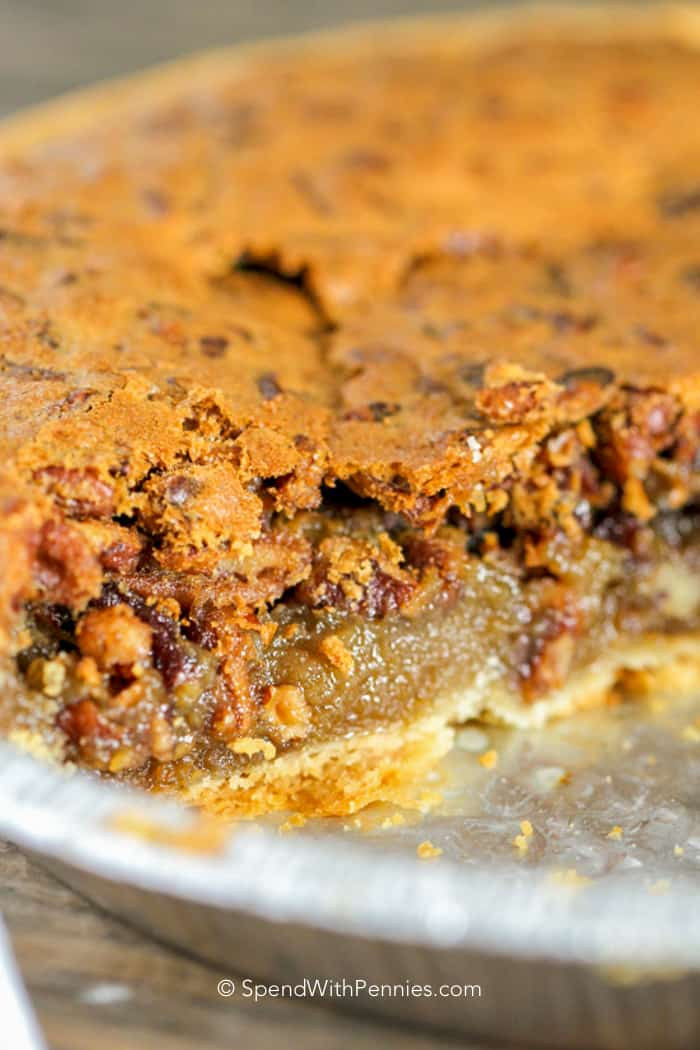 Does Pecan Pie Need To Be Refrigerated
 Easy Pecan Pie Recipe No Corn Syrup Spend with Pennies