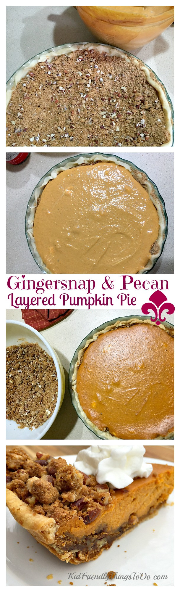 Does Pecan Pie Need To Be Refrigerated
 Gingersnap and Pecan Layered Pumpkin Pie Recipe