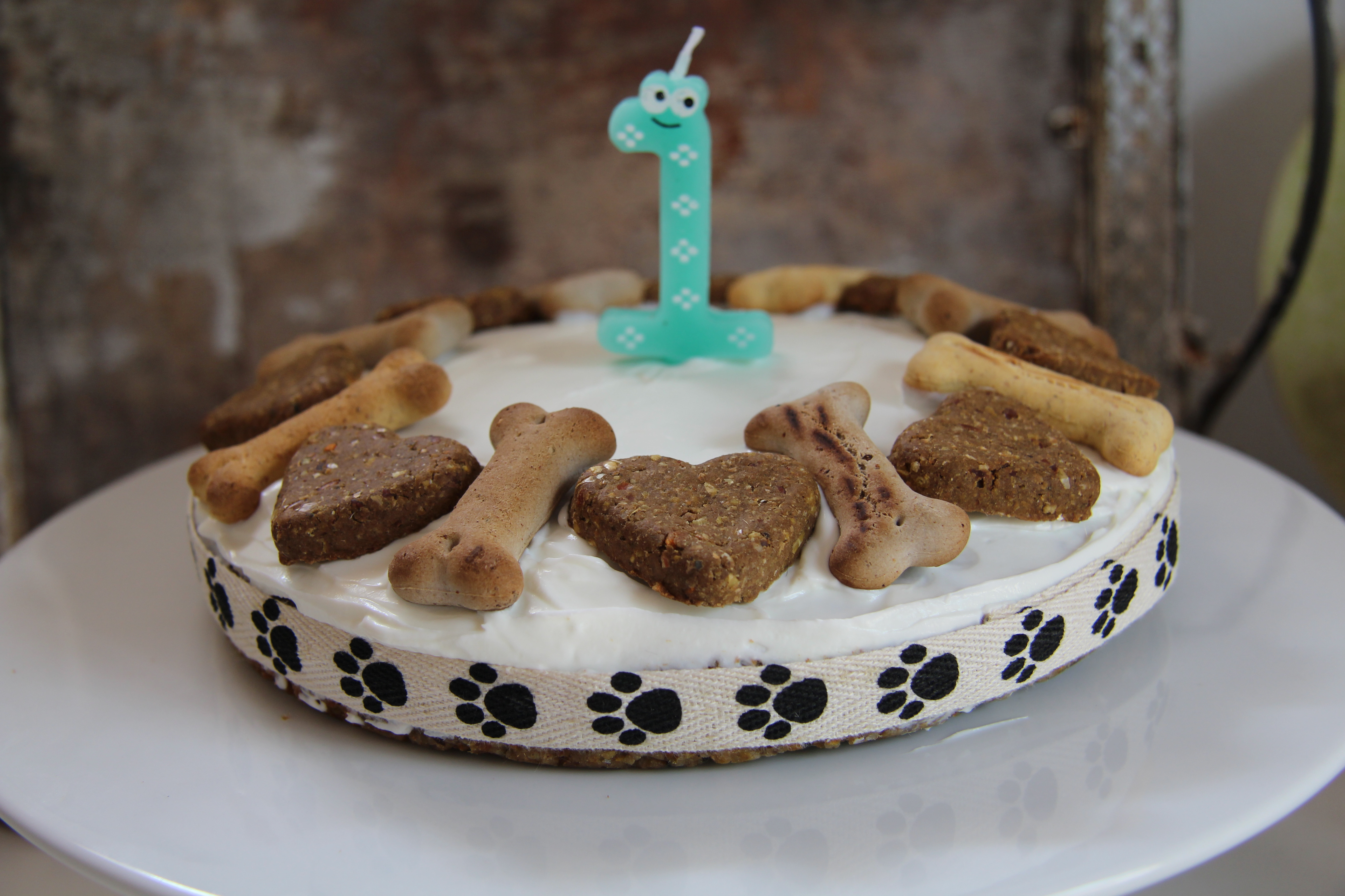 Dog Birthday Cake
 LoveFoodIbiza Couscous Carrot Birthday Cake for dogs