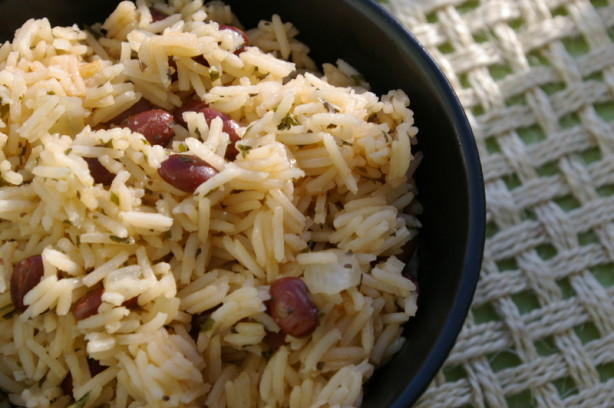 Dominican Rice And Beans
 Dominican Moro De Habichuelas Negras Rice And Beans