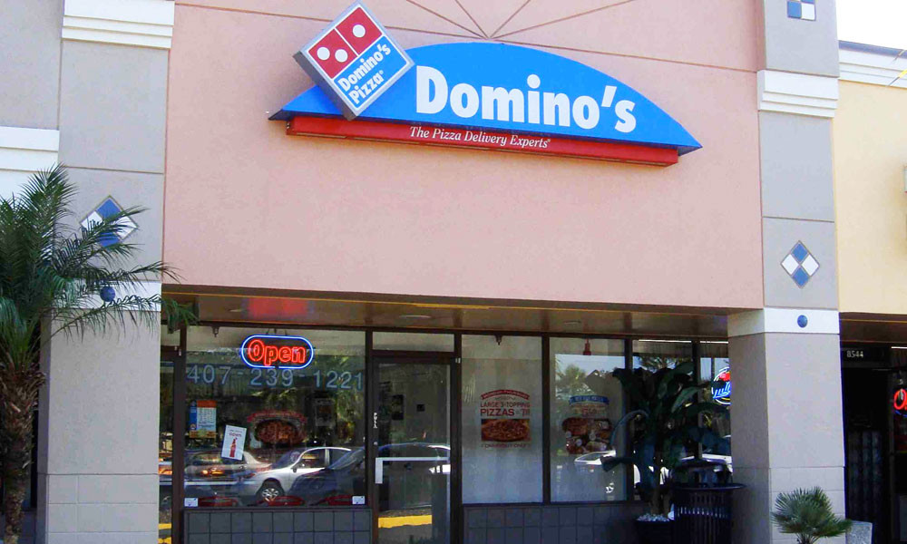 Domino'S Pizza 14&quot; Thin Crust Pizza, Pepperoni
 Domino s Pizza Lake Buena Vista