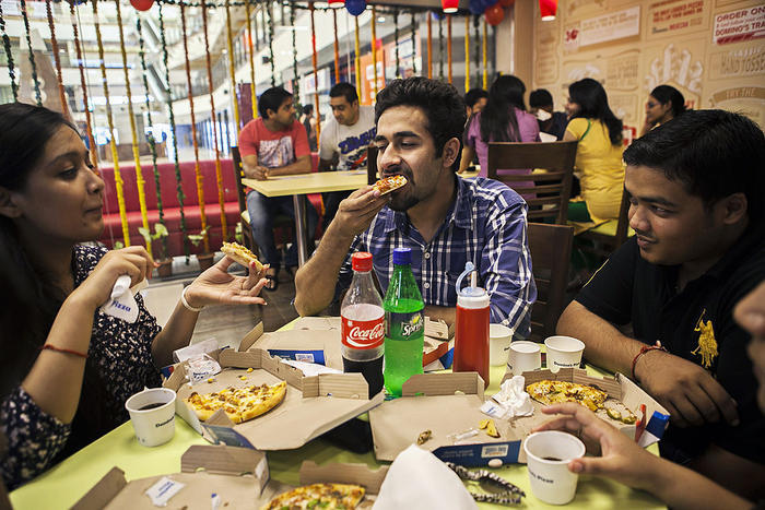 Domino'S Veggie Pizza
 Pizza giant will go all ve arian for Hindu festival of