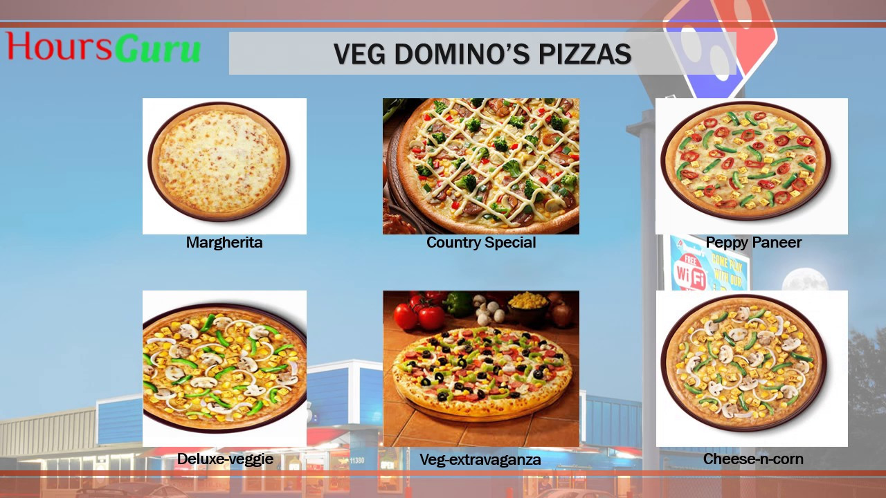 Domino'S Veggie Pizza
 pizza near me dominos