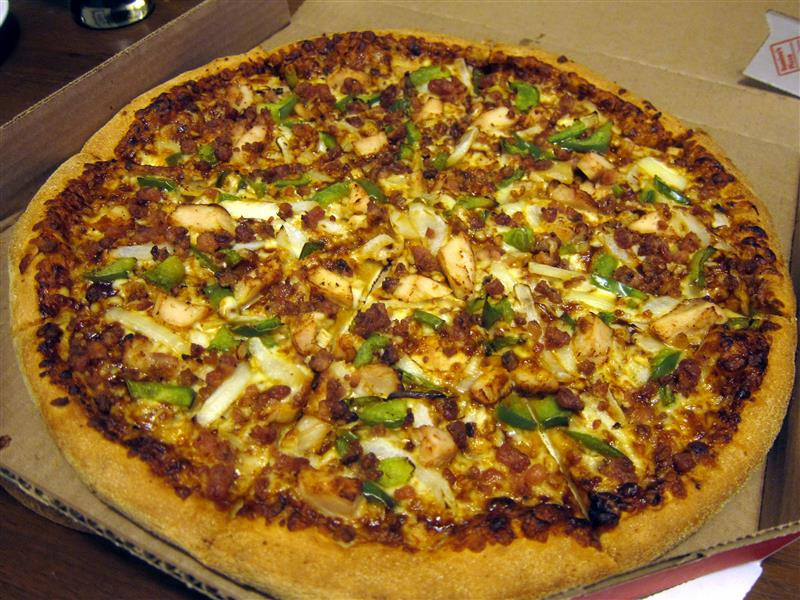 Dominos Bbq Chicken Pizza
 BiteMe