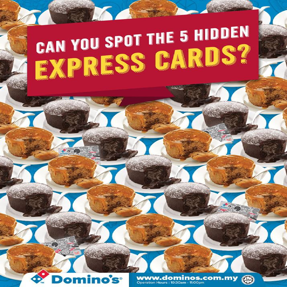 Dominos Dessert Coupons
 Malaysia Domino s Pizza Chocolate Lava Cake or a Caramel