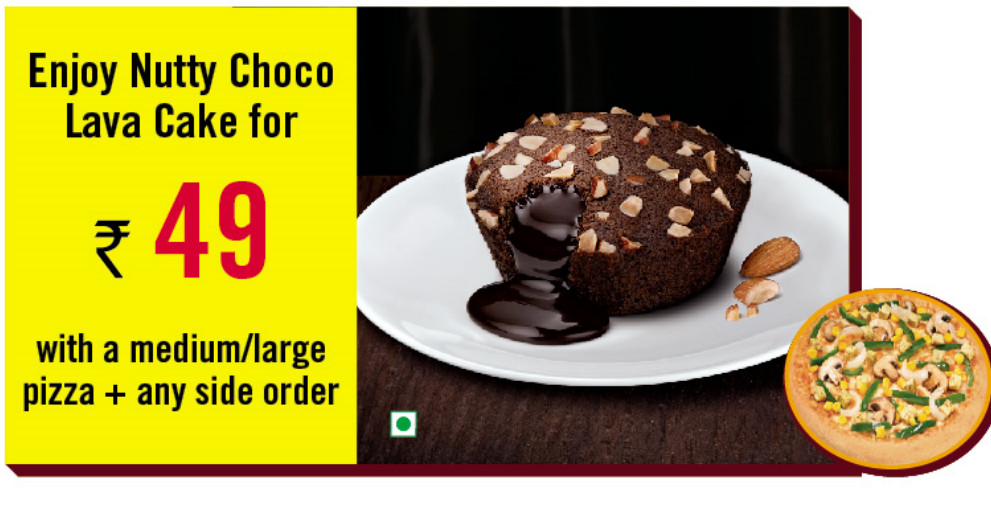 Dominos Dessert Coupons
 choco lava cake domino s price india