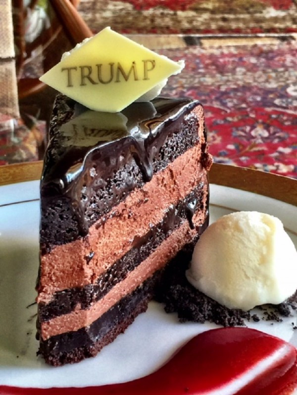 Donald Trump Chocolate Cake
 This is what Donald Trump s beautiful chocolate cake at